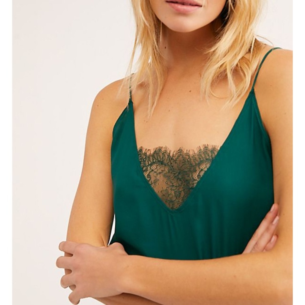 Free People Deep V Bandeau Cami